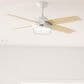 Hunter Dempsey 52" Ceiling Fan with Lights in Fresh White, , large
