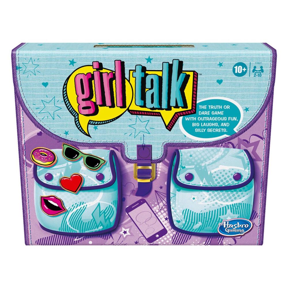 Hasbro Gaming Girl Talk Board Game, , large