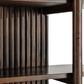 Classic Home Redford 81" Tall Bookcase in Bark Brown, , large
