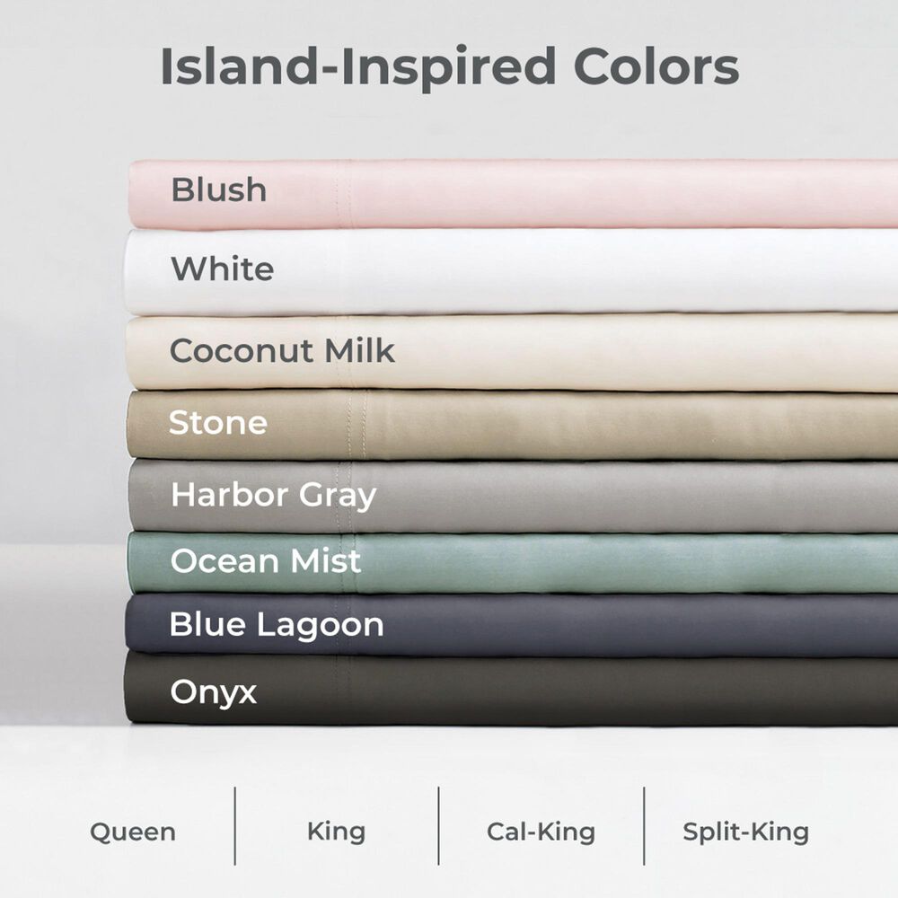 Cariloha Resort 5-Piece Split King Sheet Set in Ocean Mist, , large