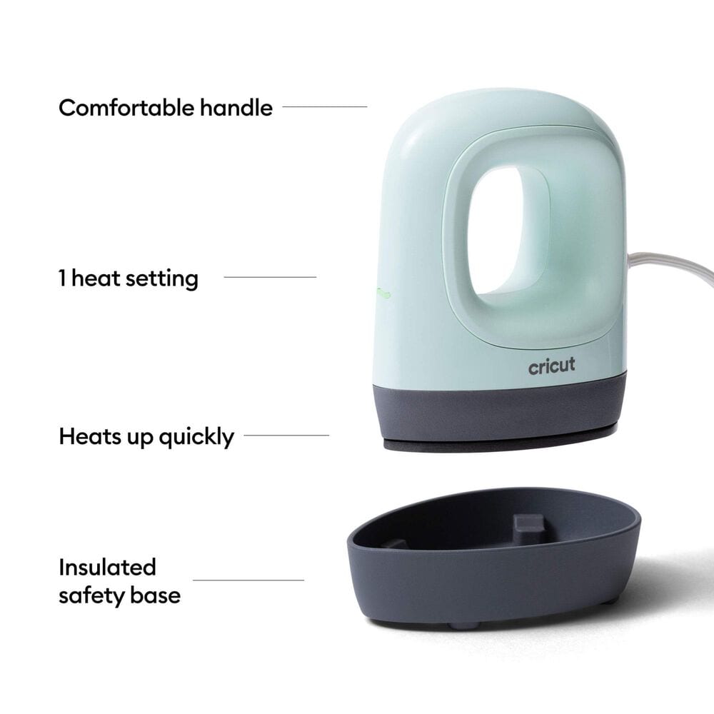 Cricut EasyPress Mini LT Heat Press Machine in Mint Green, , large