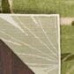 Nourison Aloha ALH40 10" x 14" Ivory and Green Indoor/Outdoor Area Rug, , large