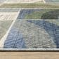 Oriental Weavers Tisdell TIS06 Blue and Green 2"3" x 7"6" Runner, , large