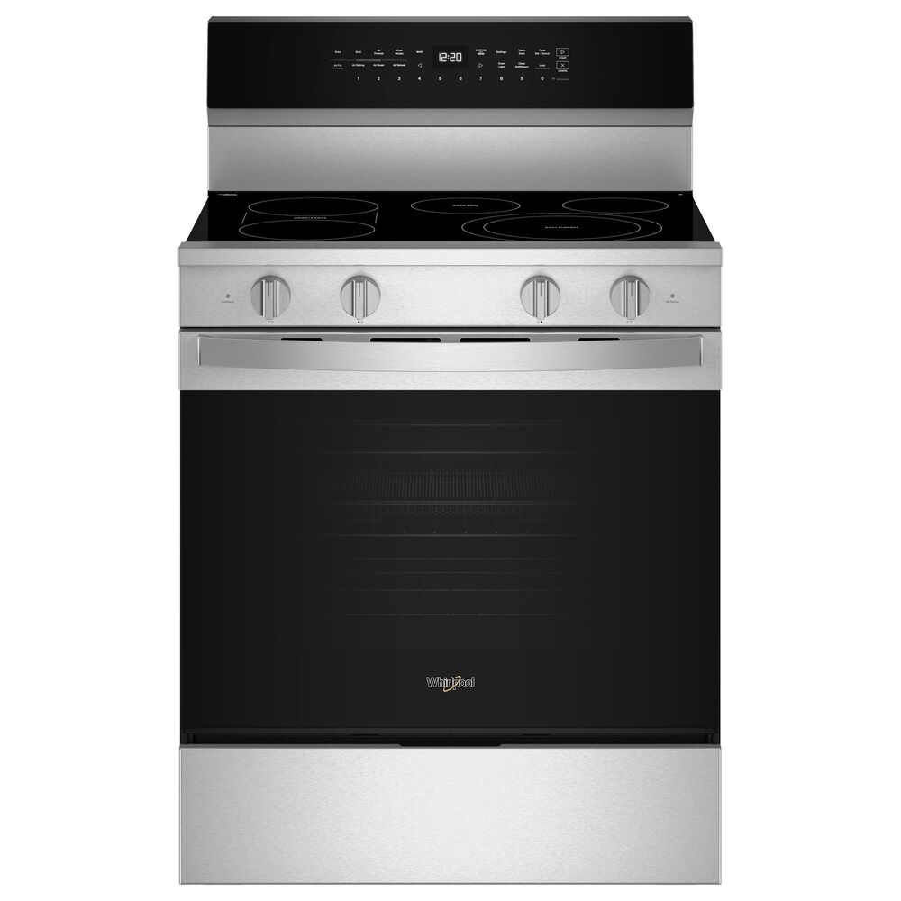 Whirlpool 30" Smart Electric Range in Stainless Steel, , large