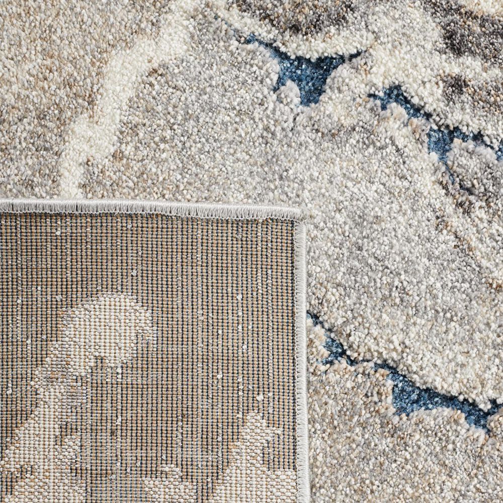 Safavieh Cyrus Shag 3&#39; x 5&#39; Blue and Beige Area Rug, , large