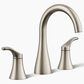 Kohler Simplice Widespread Bathroom Sink Faucet in Vibrant Brushed Nickel, , large