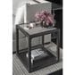 Furniture Worldwide Halen End Table in Ravenwood, , large