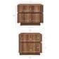 Modway Isola 2 Drawer Nightstand in Walnut, , large