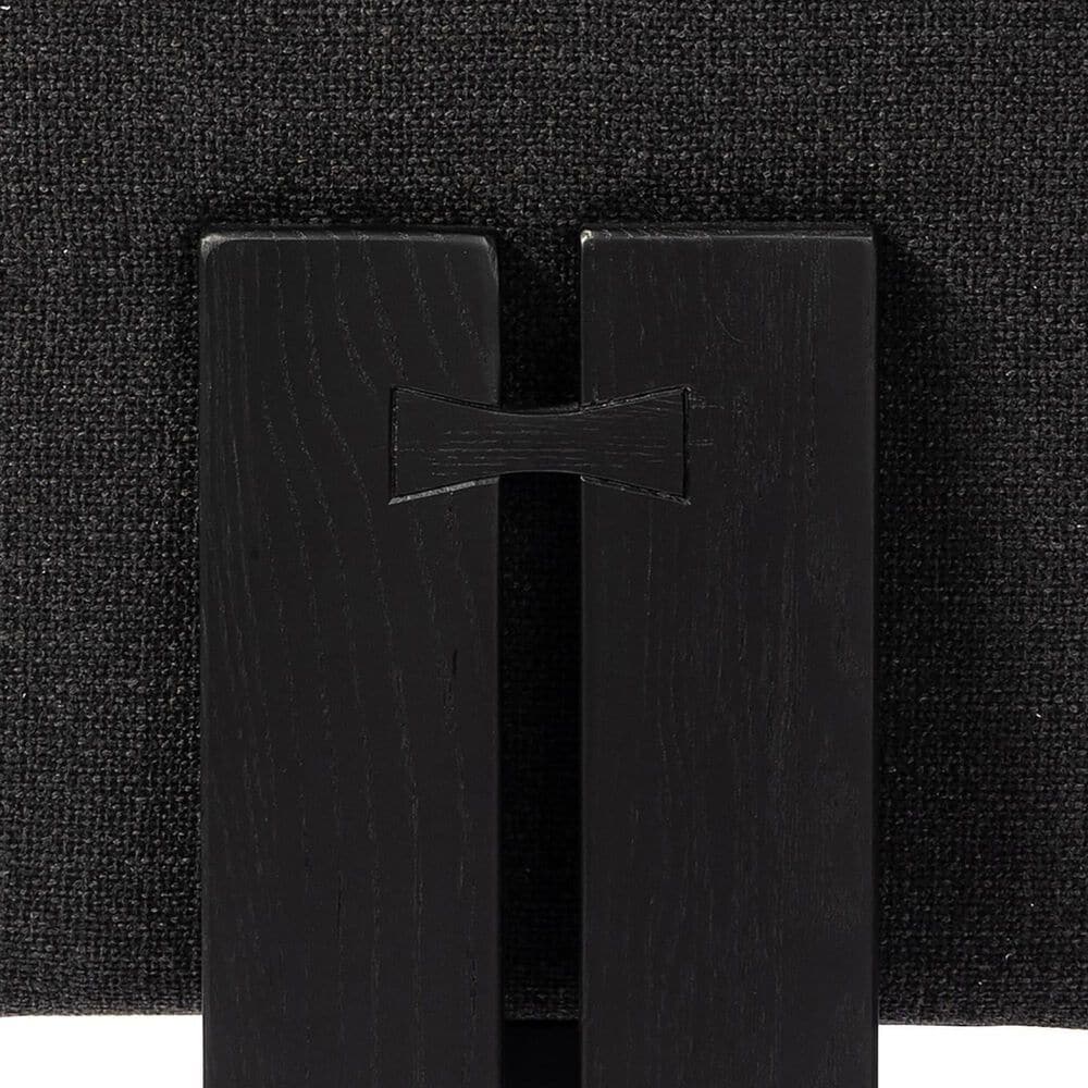 Four Hands Roxy Dining Side Chair in Brushed Ebony Oak, , large