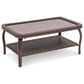 Sunwell Garden 4-Piece Patio Chat Set with Coffee Table in Navy, , large