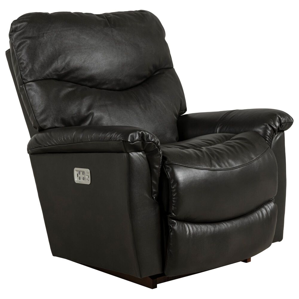 LaZBoy James Power Rocking Recliner with Headrest and Lumbar in