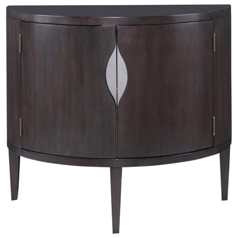 Century Aria 2 Door Bedside Chest in Brownstone and Oxford White, , large
