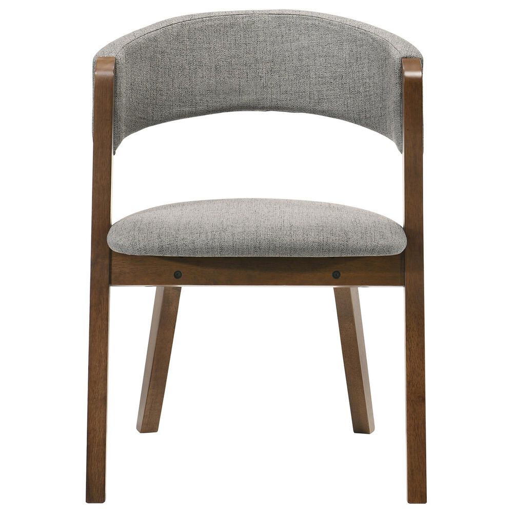 Blue River Cortina and Rowan 5-Piece Rectangle Dining Set in Walnut, , large