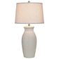 Flair Industries 32" Ceramic Table Lamp in Novac Cream, , large