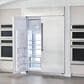 Monogram 48" Smart Built-In Side by Side Refrigerator in Stainless Steel (Handles Sold Separately), , large
