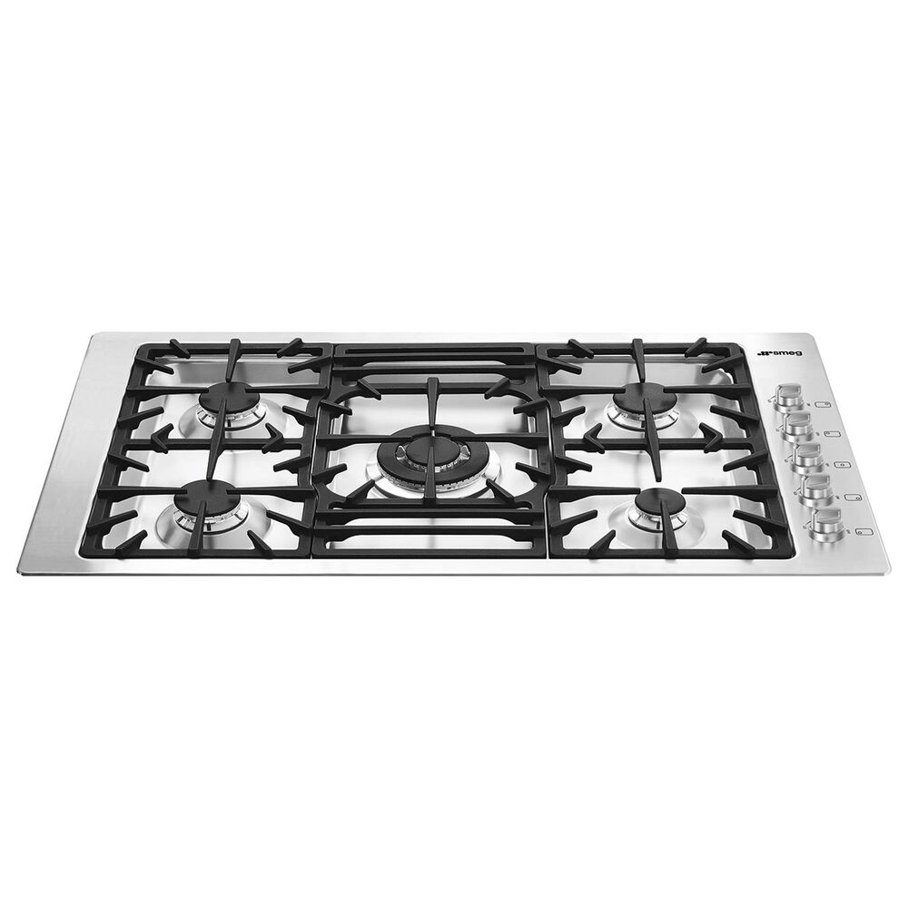 SMEG 36" Gas Cooktop in Stainless Steel, , large