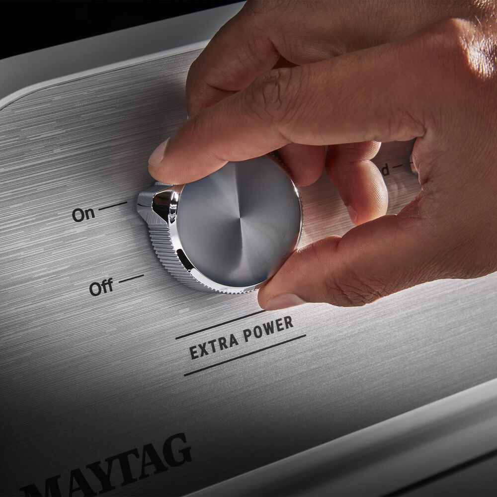 Maytag 7 Cu. Ft. Gas Dryer with Steam in White, , large