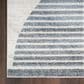 Nourison Astra Machine Washable ASW03 6"7" x 9" Ivory and Blue Area Rug, , large