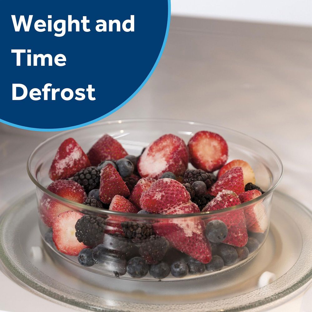 GE Appliances 1.4 Cu. Ft. Over-the-Range Microwave Oven in Stainless Steel and Black, , large