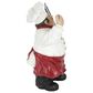 Maple and Jade Polystone Chef Decorative Sign in Black, Red and White, , large