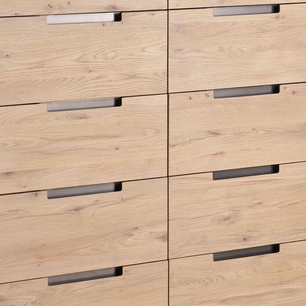 Universal Furniture Modern Walker 10-Drawer Chest in Organic Natural Oak, , large