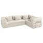 Jaxx Unsofa 2-Piece Modular Right Facing L-Shaped Sectional in Ivory, , large