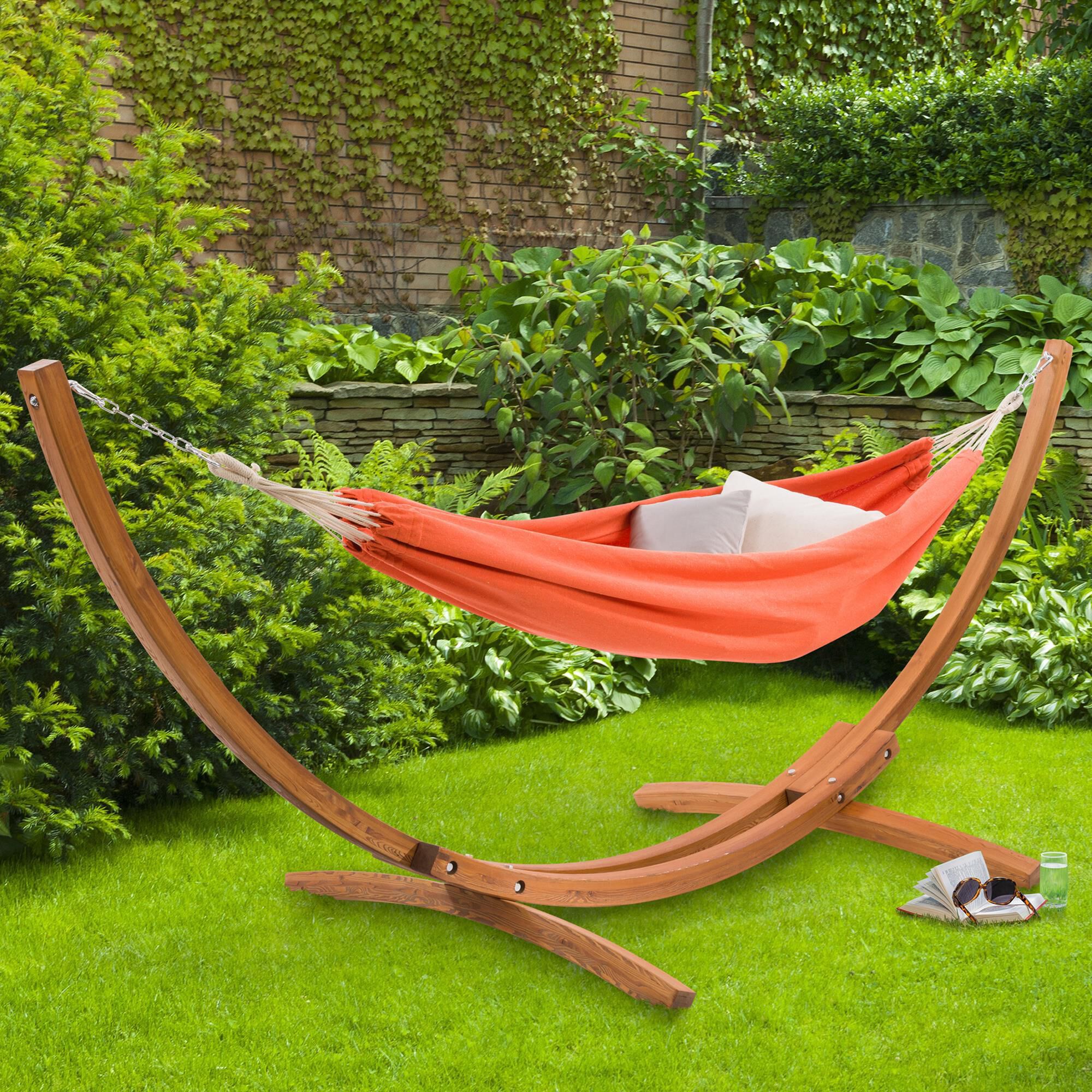 Free standing top hammock stand
