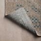 Amber Lewis x Loloi Topanga 3"11" x 5"11" Natural and Aqua Indoor/Outdoor Area Rug, , large