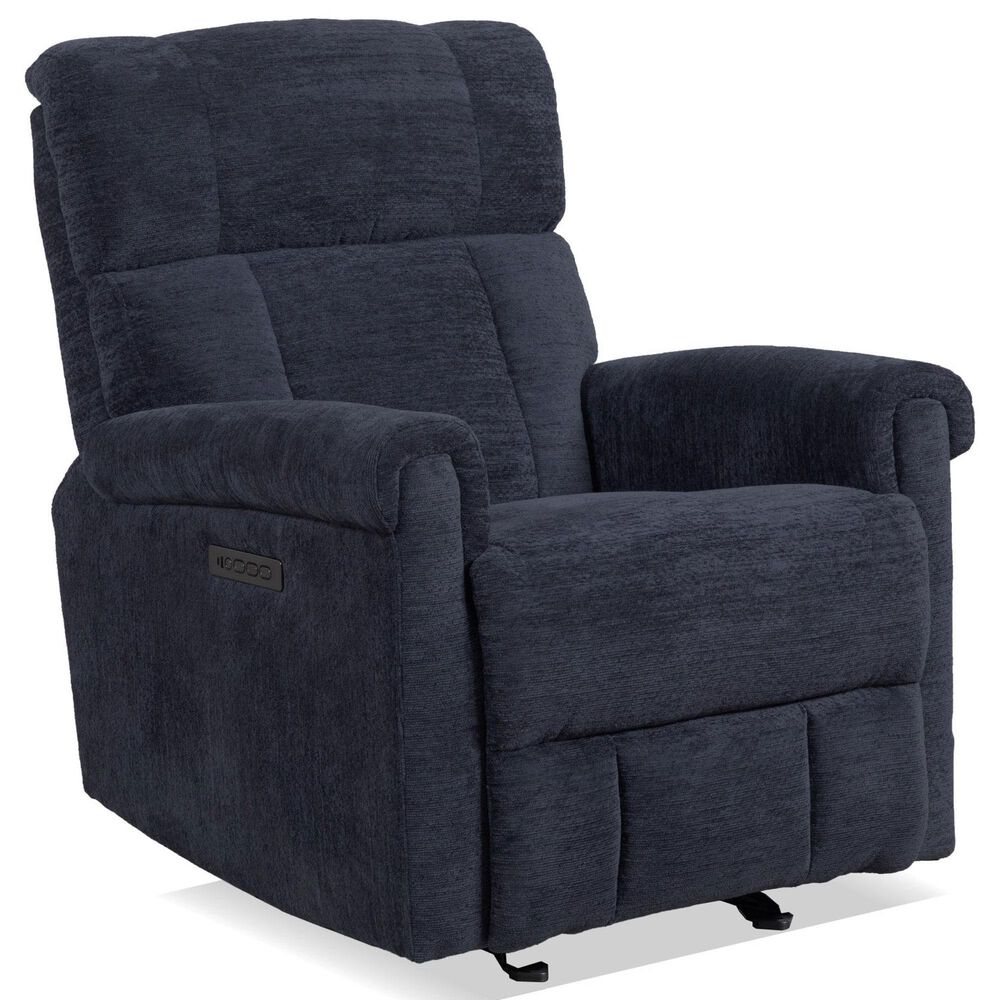 Flexsteel Classic Power Gliding Recliner with Power Headrest and Lumbar in Nocturne, , large