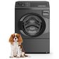 Speed Queen 3.5 Cu. Ft. Front Load Right Hinge Washer and 7 Cu. Ft. Electric Dryer Laundry Pair in Matte Black, , large