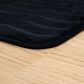 Timberlake 24" x 60" Memory Foam Bath Rug Mat in Black, , large