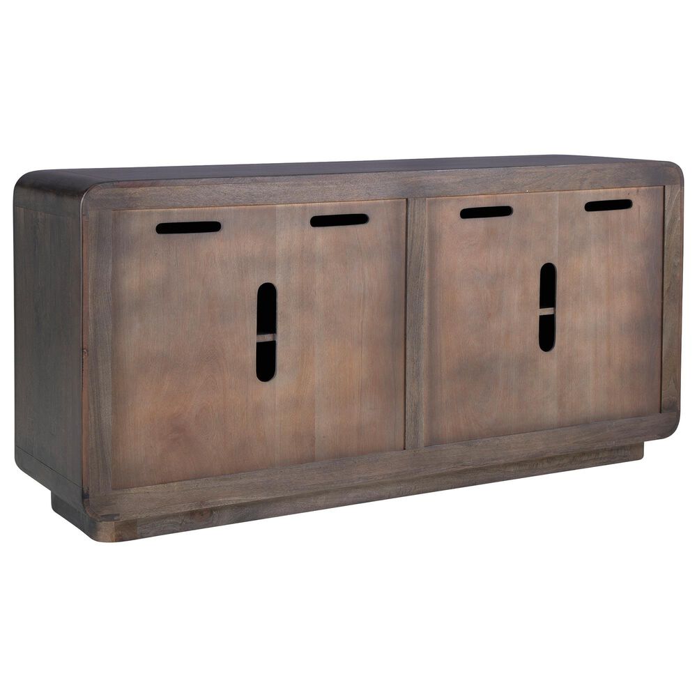 Ashley Elliston Accent Cabinet in Espresso Brown, , large