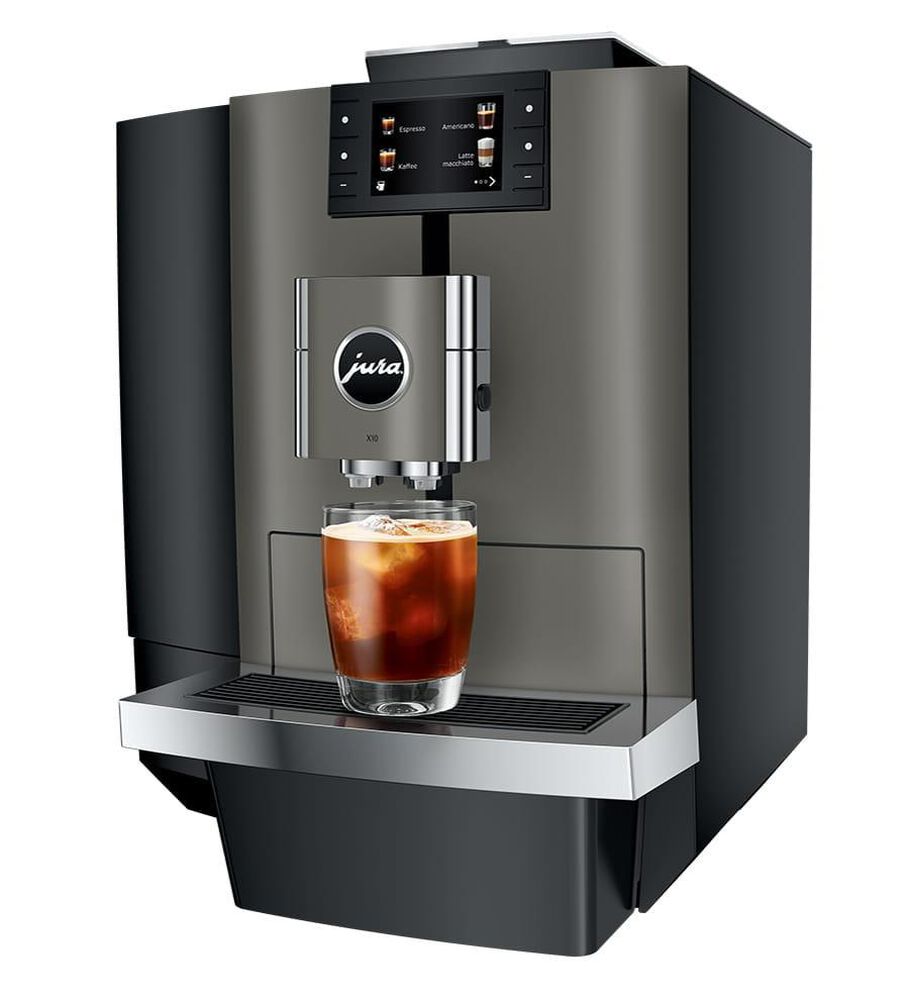 Jura X10 169.1 Oz Automatic Coffee Maker in Dark Inox, , large