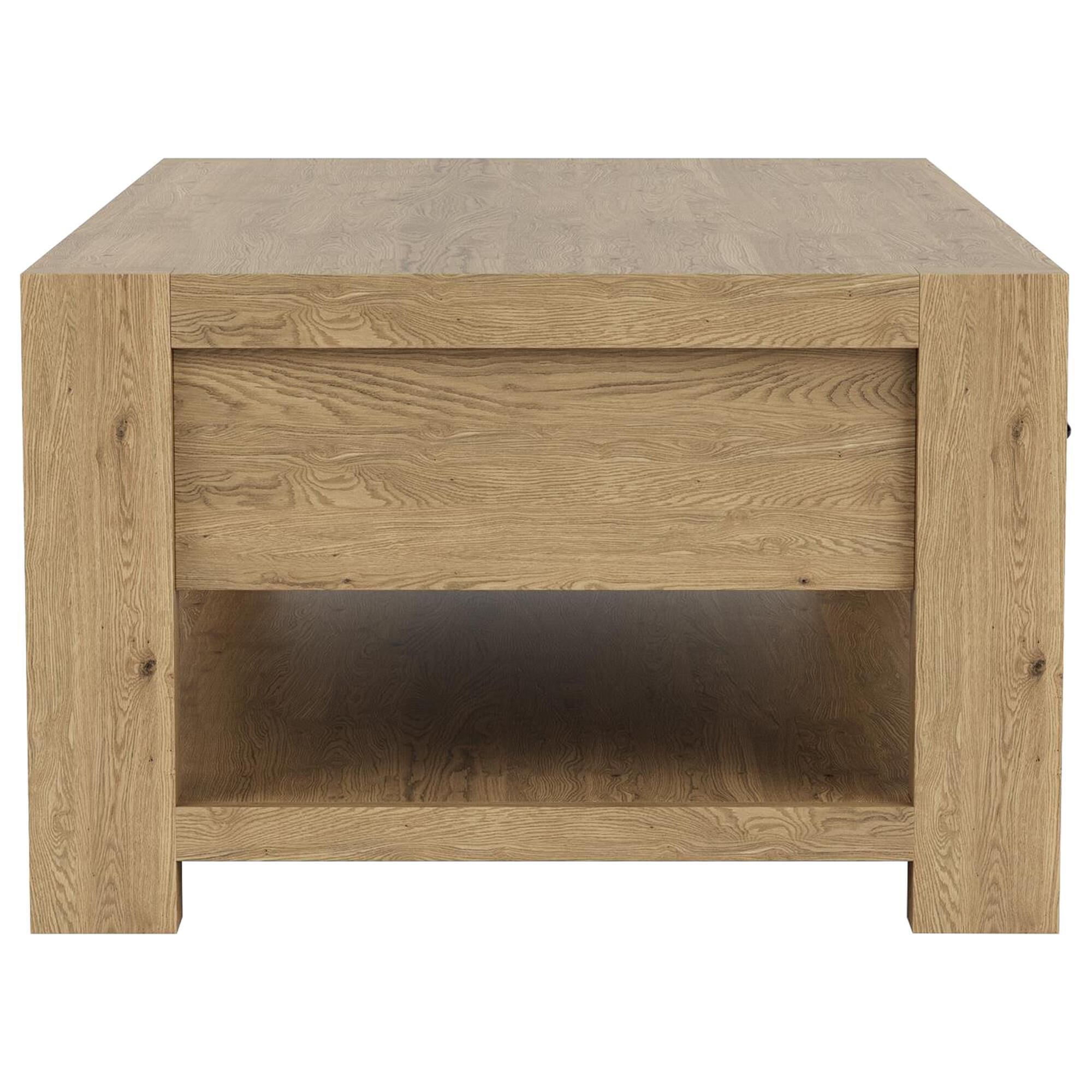 Shannon Hills Davie Rectangular Coffee Table in Pale Oak