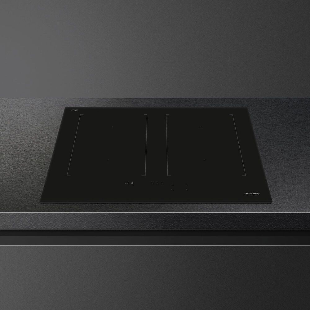 SMEG 24" Universal Induction Cooktop in Black, , large