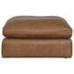 Ashley Emilia 4-Piece Stationary Reversible Sectional Sofa with Ottoman in Caramel, , large