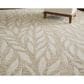 Feizy Wallace Beige 12" x 15" Area Rug, , large
