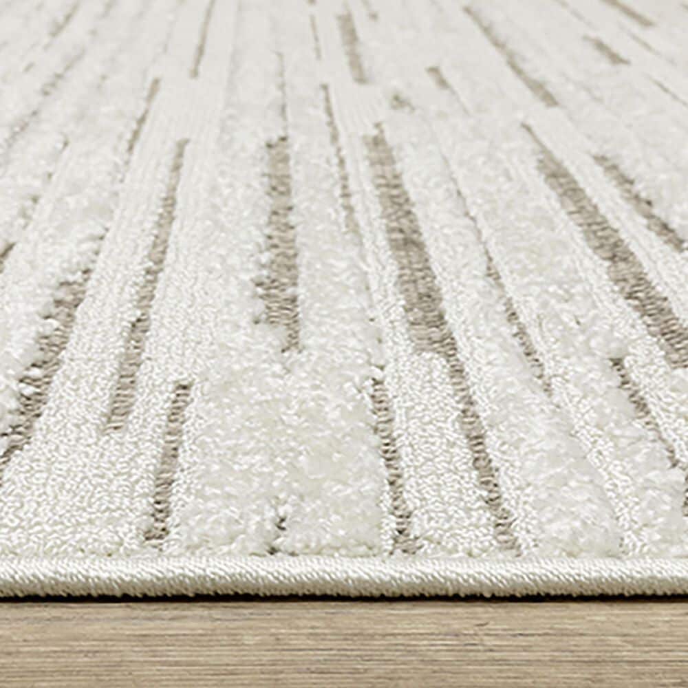 Oriental Weavers Tangier 3&#39;3&quot; x 5&#39; Ivory Area Rug, , large