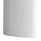 Bernhardt Fresco Outdoor Side Table in Chalky White, , large