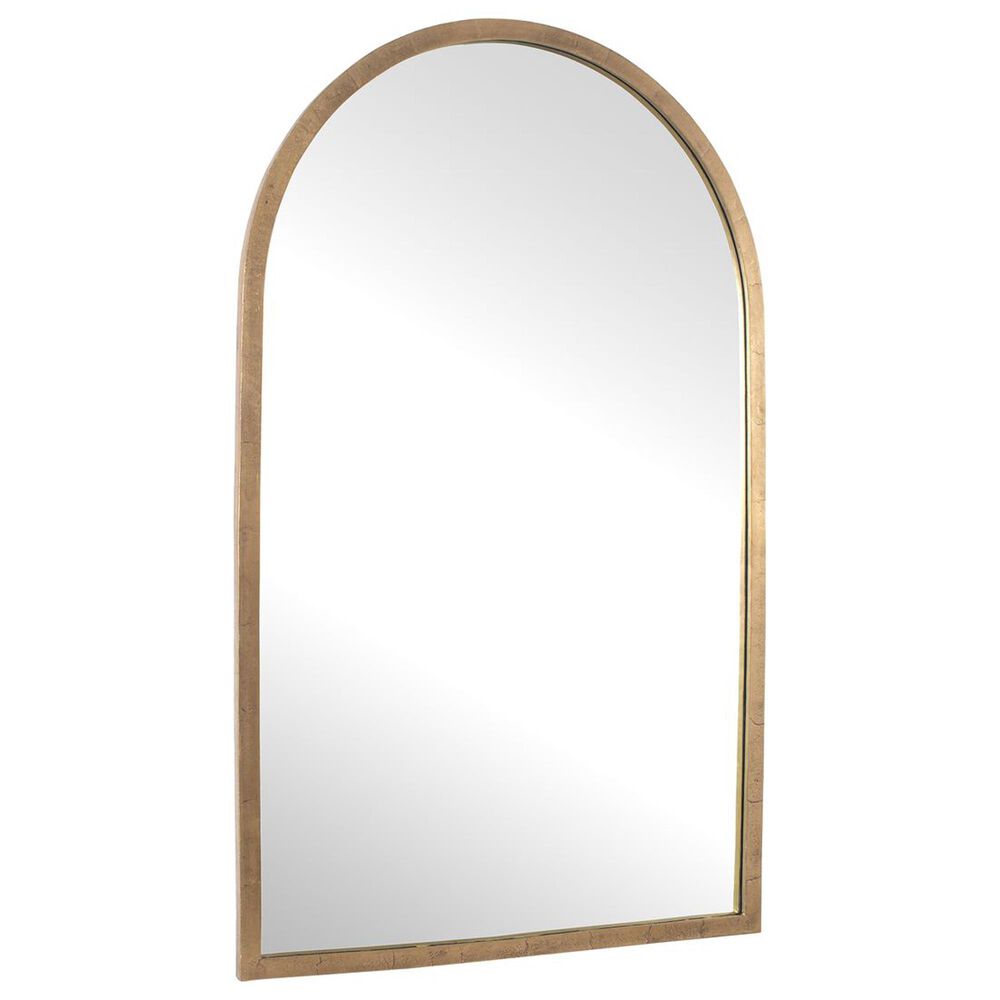 Uttermost Vestry Arch Leaner Mirror in Antique Brass, , large