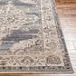 Surya Aida 5" x 7"9" Ivory, Gray, Charcoal, Tan and Deep Teal Area Rug, , large