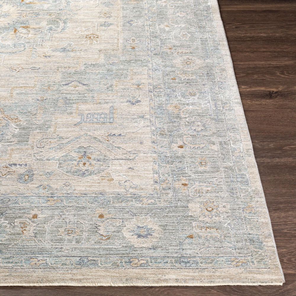 Surya Avant Garde 10&#39; x 14&#39; Gray, Beige and Denim Area Rug, , large