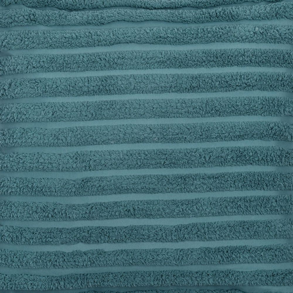 J. Queen Bold Darby 20&quot; Square Throw Pillow in Teal, , large