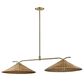 Southern Lighting Kyle 2-Light Chandelier in Gold, , large