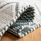 Safavieh Natura NAT854Y 6" Square Ivory and Green Area Rug, , large