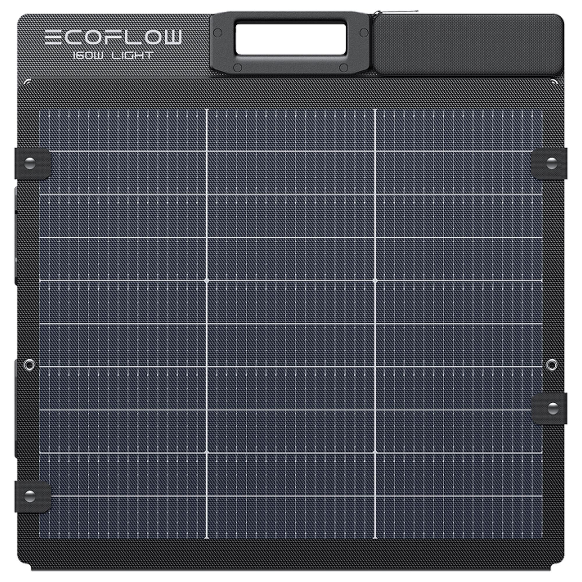 EcoFlow 160W Portable Solar Panel in Black