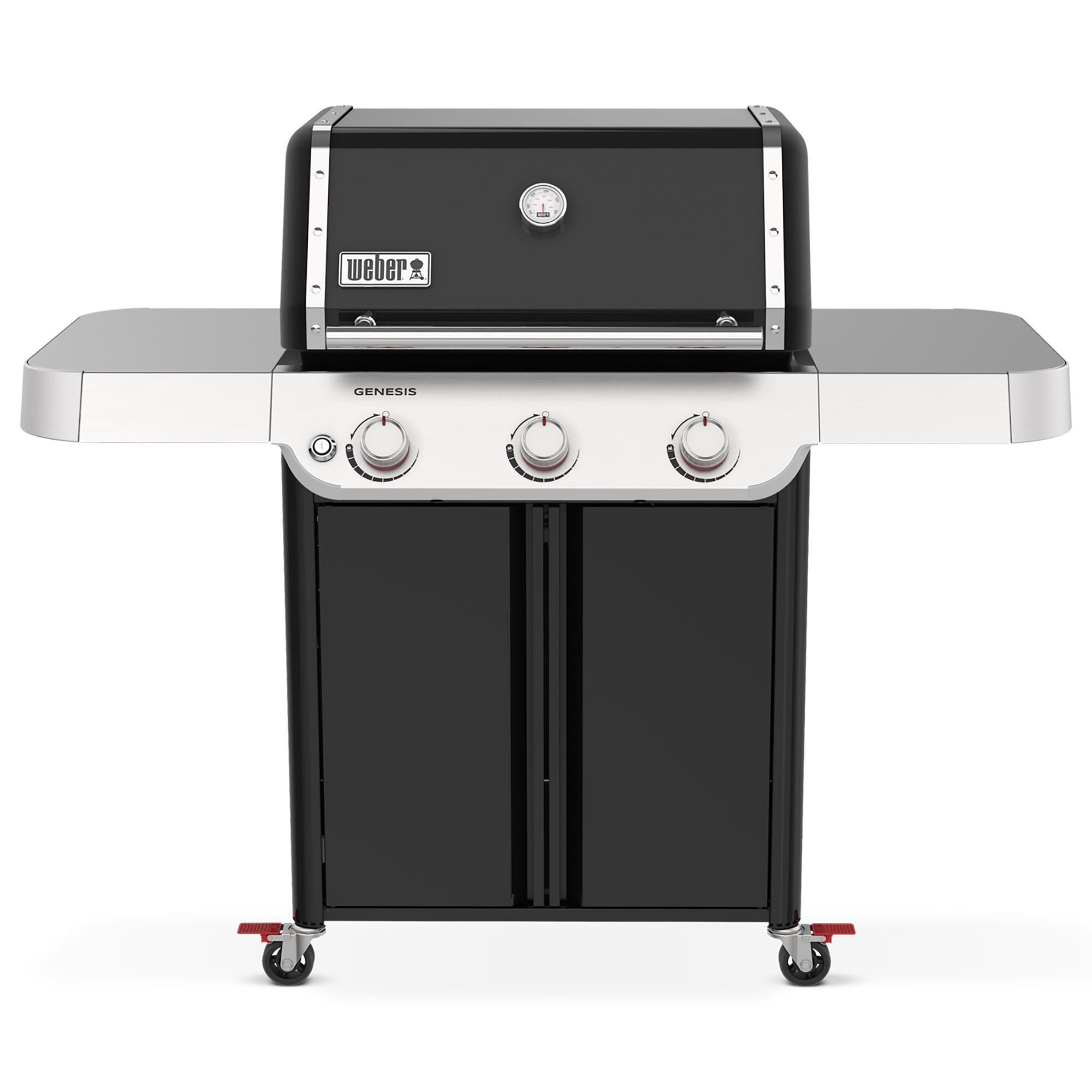 Weber Genesis E 315 3 Burner Liquid Propane Gas Grill in Black NFM