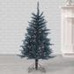 The Gerson Company 4" Pre-Lit Tuscany Tinsel Christmas Tree in Dark Blue, , large