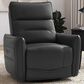 Mayberry Hill Deco Power Swivel Glider Recliner in Del Mar Gray, , large