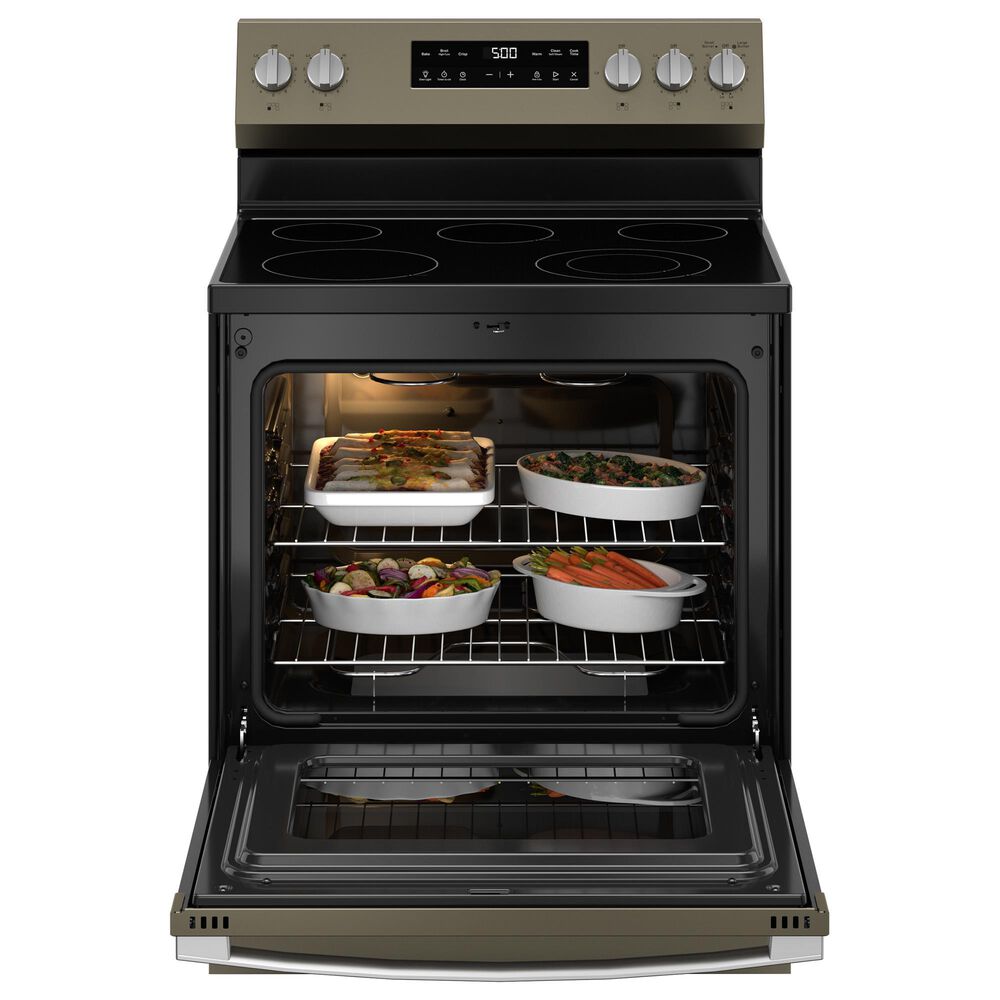 GE Appliances 30" Freestanding Electric Range with Self-Clean in Slate, , large